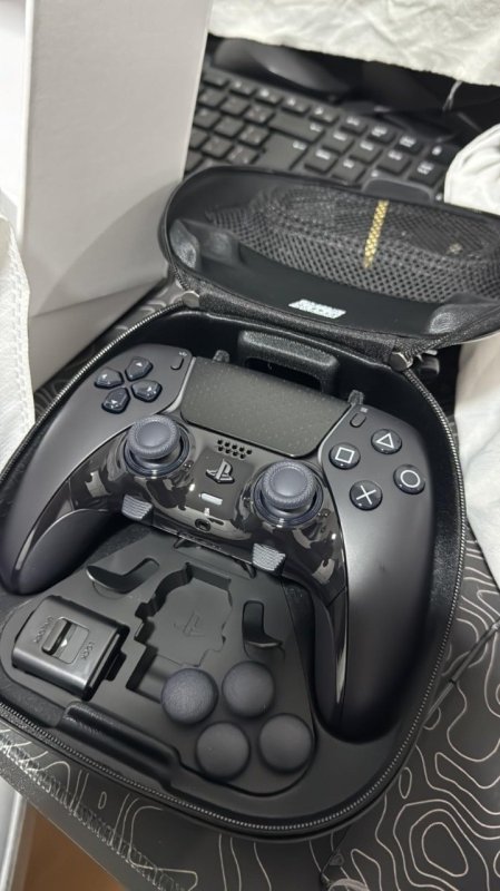 Controle sem fio DualSense Edge™ - Midnight Black + Frete Grátis