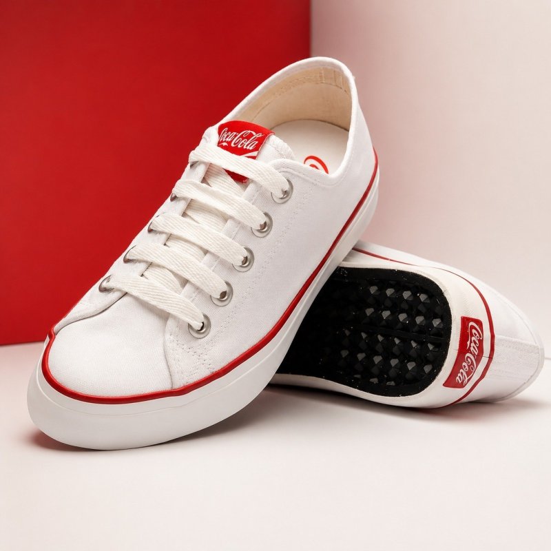 Tenis Coca Cola Stream Canvas Feminino Casual + Frete Grátis