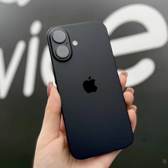 Apple iPhone 16 (256 GB) – Preto