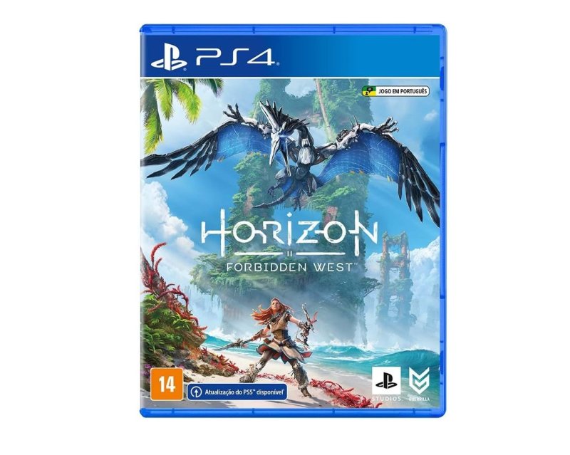 Jogo Horizon Forbidden West, Mídia Física, PS4