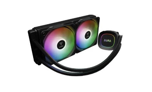 Water Cooler Gl240 Lite Aura Argb Preto Gamdias