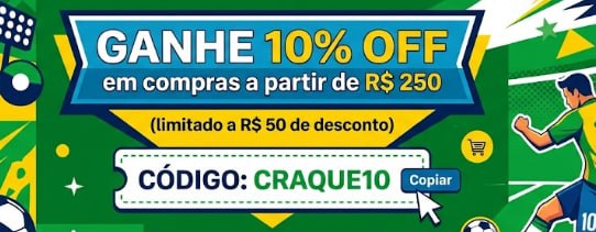 Cupom de 10% off em compras na Amazon