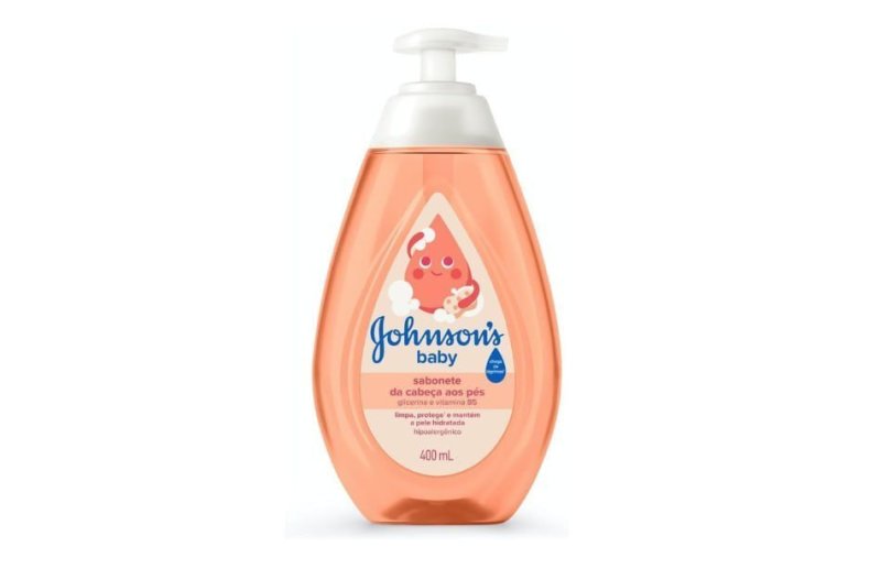 Johnson's Baby Sabonete Líquido Glicerina Cabeça aos Pés 400 ml