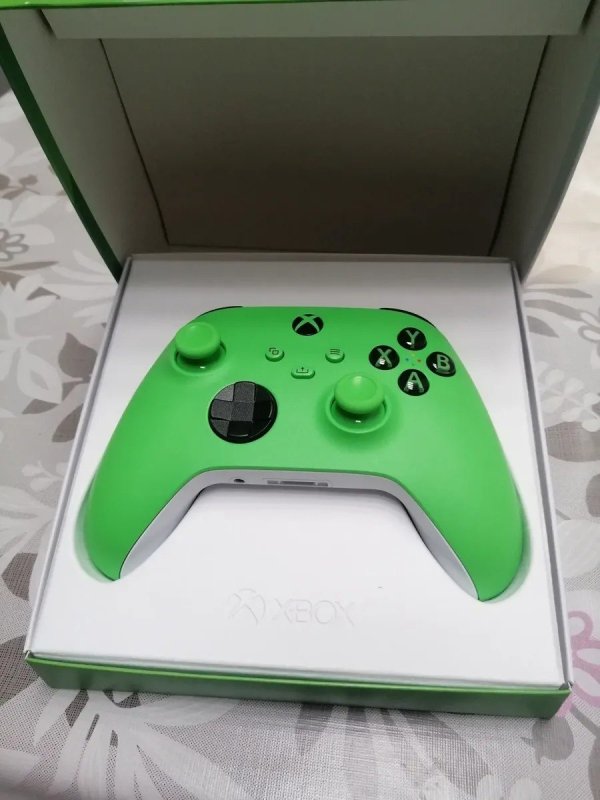 Controle Microsoft Xbox Wireless Series X/s Velocity Green Cor Verde + Frete Grátis