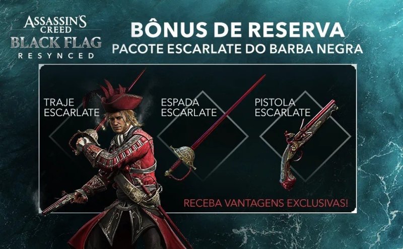 Assassins Creed Black Flag Resynced Ps5 Midia Fisica + Frete Grátis