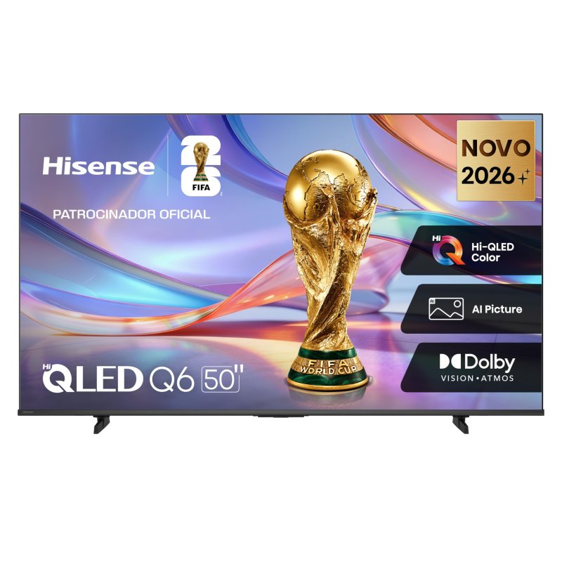 Hisense Smart TV 4K 50" Polegadas 50Q6QVV