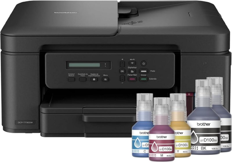 Brother DCPT730DW - Multifuncional A4 - Tanque de Cor - WiFi