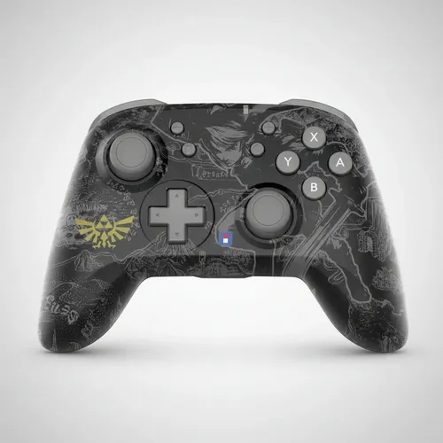 Controle Pro Sem Fio Hori Zelda Para Nintendo Switch 1 E 2