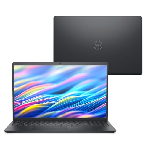 Notebook Dell 15 DC15-C3100-U20 15.6" Full HD Intel Core 3-100U 8GB 512GB SSD Linux Preto Carbono