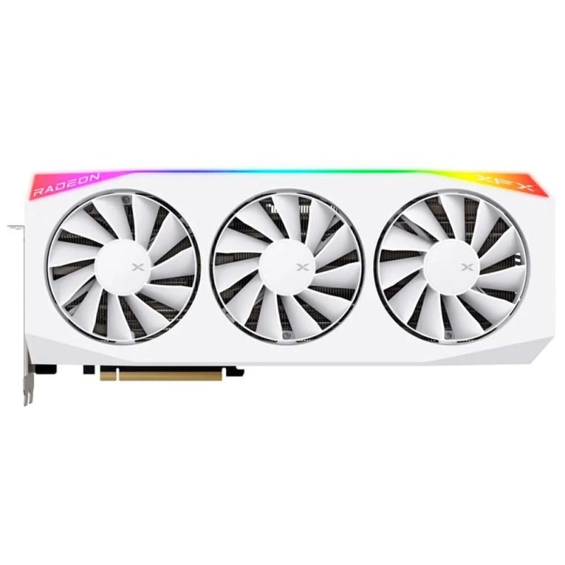 Placa de Vídeo XFX Mercury RX 9070 XT OC WHITE GAMING EDITION WITH AMD Radeon, RGB, 16GB