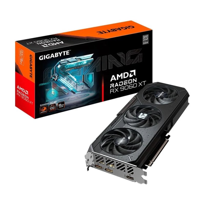 Placa de Vídeo Gigabyte RX 9060 XT Gaming OC AMD Radeon, 8GB