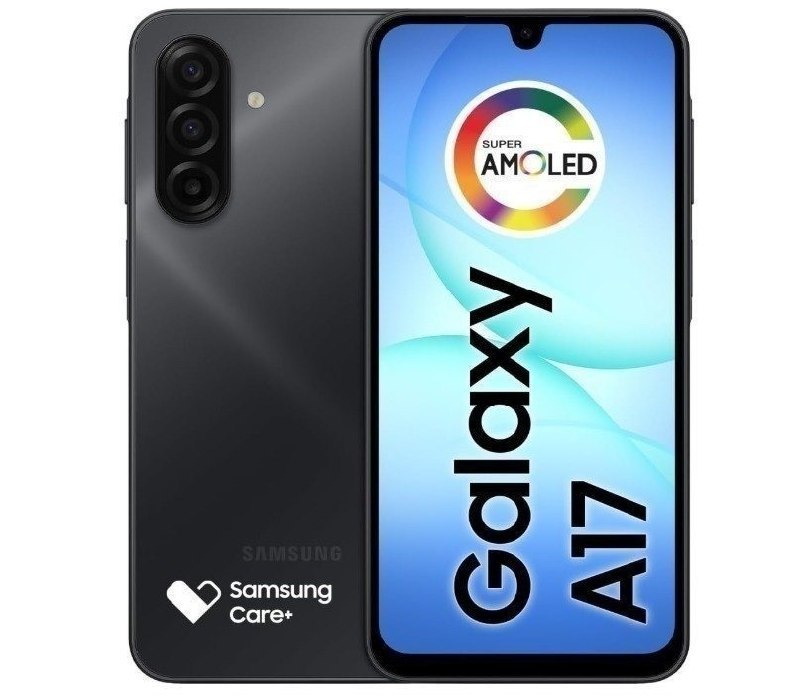 Celular Samsung Galaxy A17 5g Com Ia, 128gb, 4gb Ram, Câm De 50mp, Tela De 6.7, Nfc, Ip54 Preto
