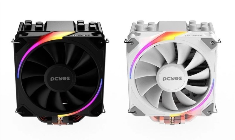 Cooler Para Processador Pcyes Frost Pulse Argb White Ghost