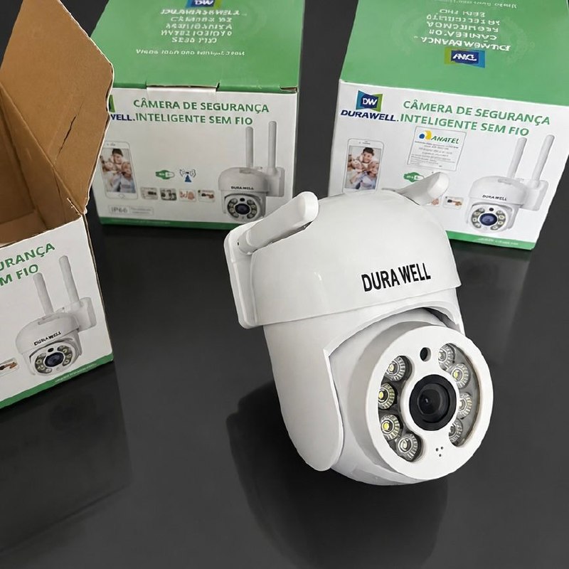 Câmera Ip A8 App Icsee Infravermelho Prova D'água Externa Wifi HD Cor Branco + Frete Grátis