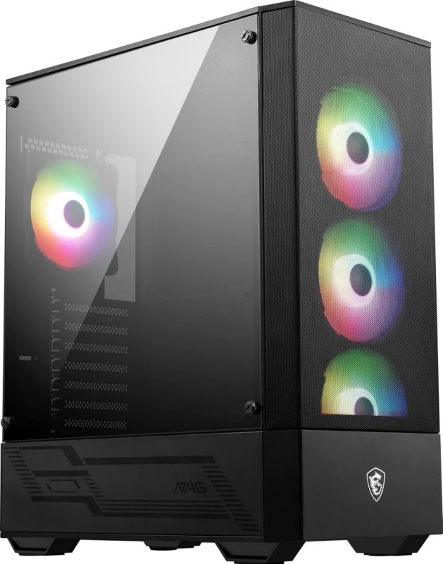 Gabinete MSI MAG FORGE 112R ARGB FAN Mid Tower