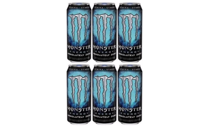 Pack de Monster Absolutely Zero LT 473ml - Unidade 6 unidades
