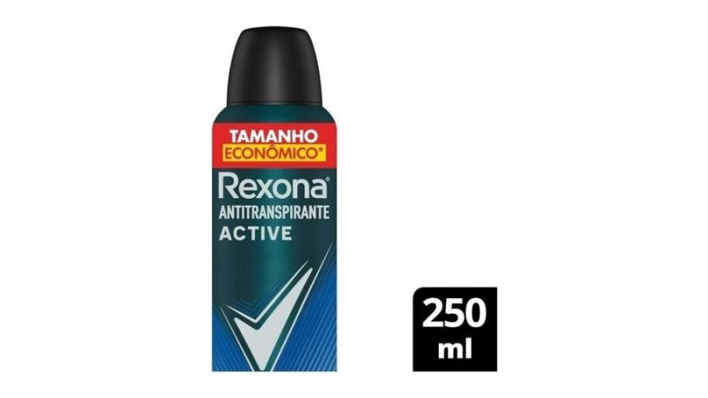 12x Antitranspirante Rexona Active Dry Men Aerossol 250ml