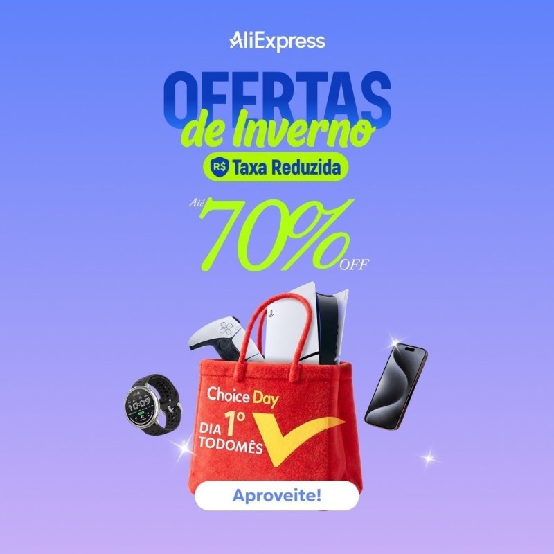 Evento Choice Day Aliexpress