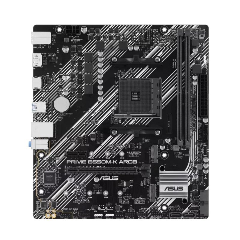 Placa Mãe Asus Prime B550M-K ARGB - 90MB1GC0-M0EAY0