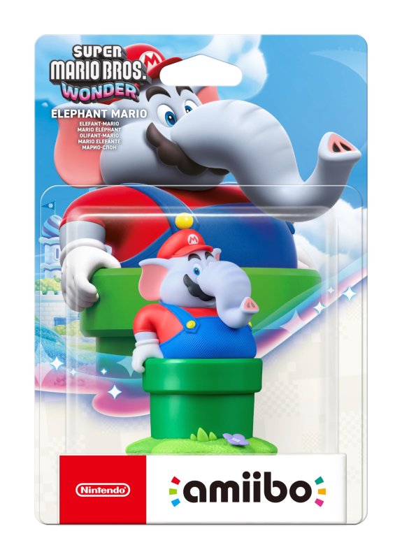 Amiibo Elephant Mario (Super Mario Wonder)