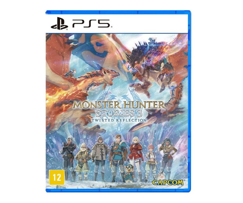 Jogo Monster Hunter Stories 3 Twisted Reflection, Mídia Física, PS5