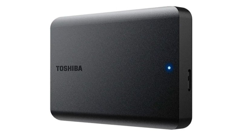 HD Externo Toshiba 4TB Canvio Basics Preto