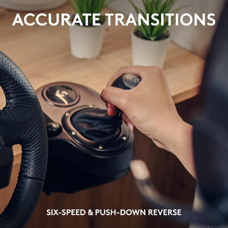 Câmbio Logitech G Driving Force, Compatível com Volantes Logitech G923, G29 e G920 + Frete Grátis