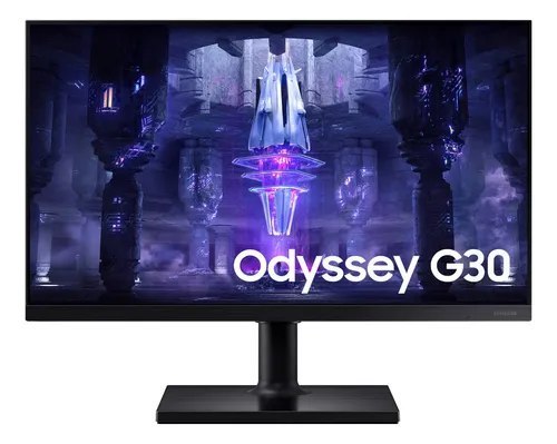 Monitor Samsung Odyssey G30 Ls24bg300elmzd 24 Full Hd Va 144hz Freesync Preto 127/220v