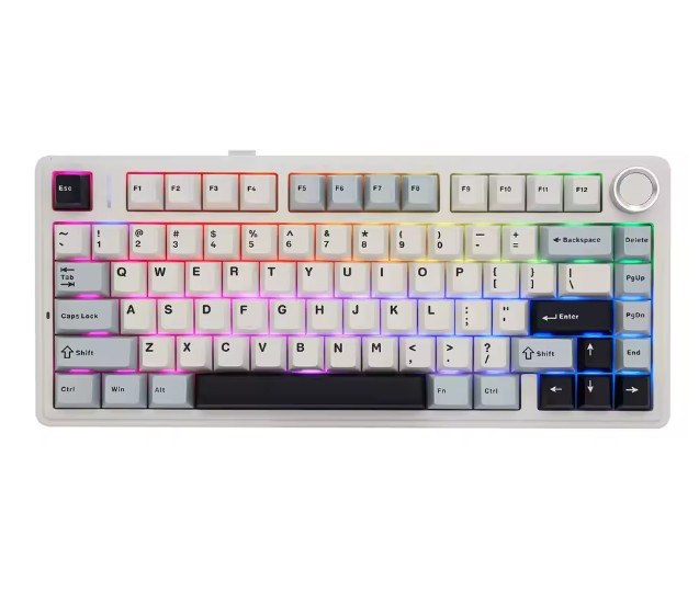 Teclado mecânico sem fio AULA F75
