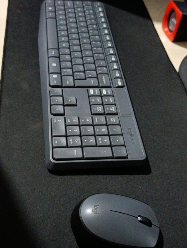Combo Teclado e Mouse sem fio Logitech MK235