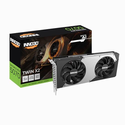 GPU INNO3D GEFORCE RTX 5070 TWIN X2 12GB 192BITS GDDR7 N50702-12D7-195064N