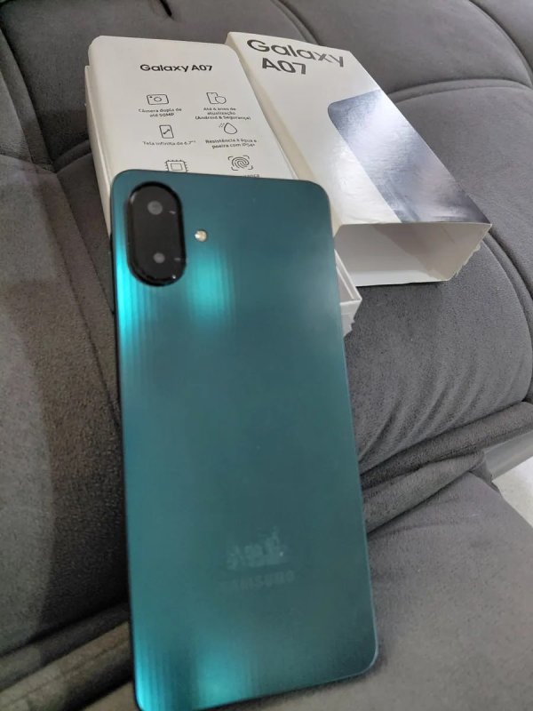 Samsung Galaxy A07 256GB 8GB Câmera 50MP Verde