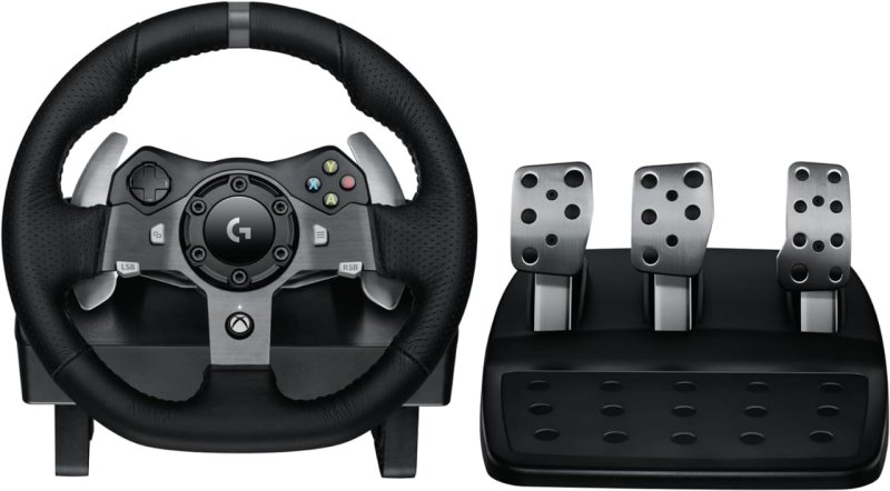 Logitech G920 Driving Force - Volante com Pedais e Force Feedback - Xbox/PC