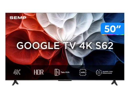 50" TCL 4K UHD LED Smart TV 50S62