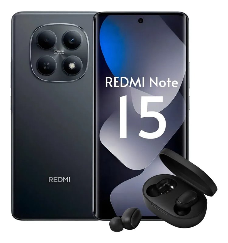 Xiaomi Redmi Note 15 256GB 8GB RAM Dual SIM + Fone