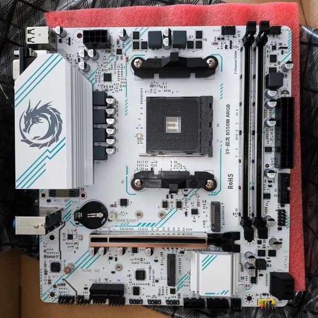 Placa Mãe Soyo B550M Sy-Yl ARGB Eternal PCI 4.0 m.2