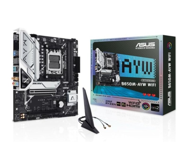 Placa-Mãe Asus B650M-AYW WIFI AM5 DDR5