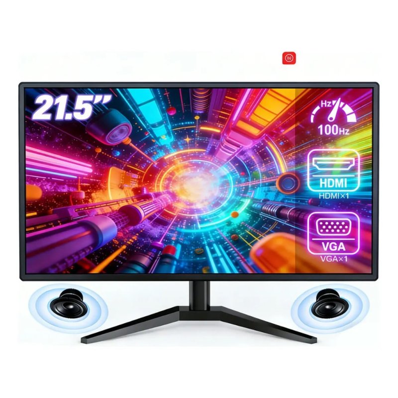 Monitor Gamer LCD 21.5" Full HD 100Hz 1ms 300 cd/m²