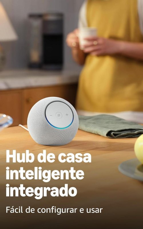 Amazon Echo Dot Max, Alexa, Som Envolvente e Hub Integrado