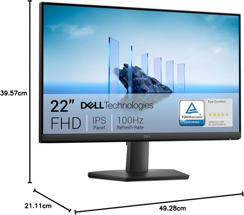Dell SE2225HM 22" Full HD - 100 Hz 5ms - Painel VA