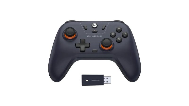 Controle Sem Fio Gamesir T4 Nova Lite, Analógicos Hall Effect