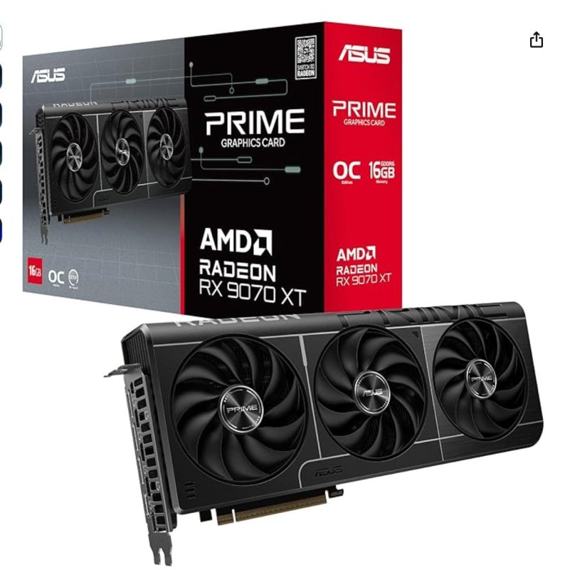 ASUS Radeon RX 9070 XT Prime OC