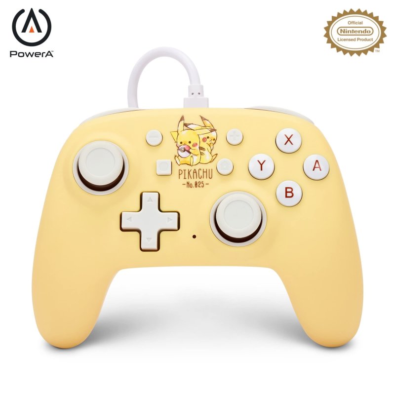 Controle PowerA Nano Pikachu via Amazon