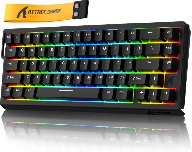 TECLADO MAMBASNAKE ATTACK SHARK X68