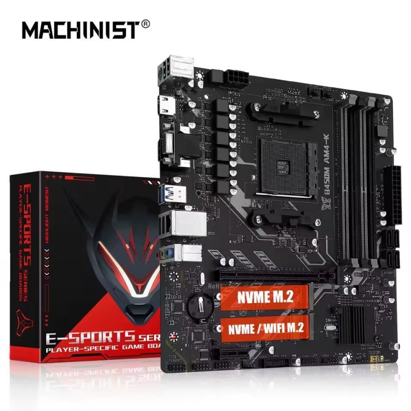 MACHINIST B450M-AM4-K