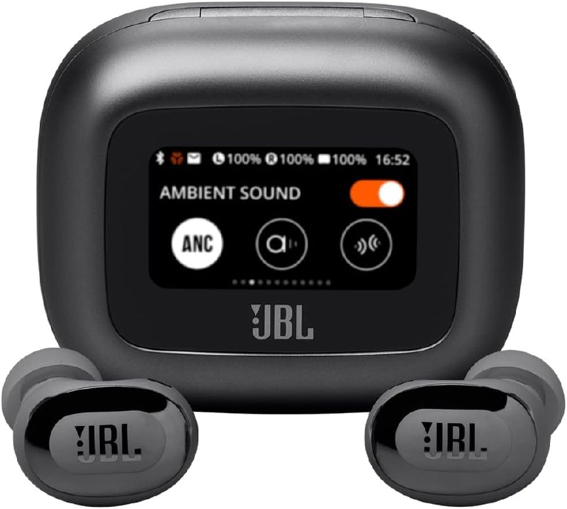 JBL Live Buds 3 - Bluetooth Intra Auricular - Cancelamento de Ruído - Preto