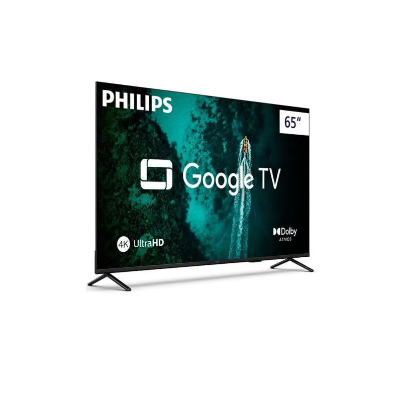 Smart TV Philips LED 65 Polegadas 4K UHD ST, PUG7419/78 - Smart TV LED 4K UHD