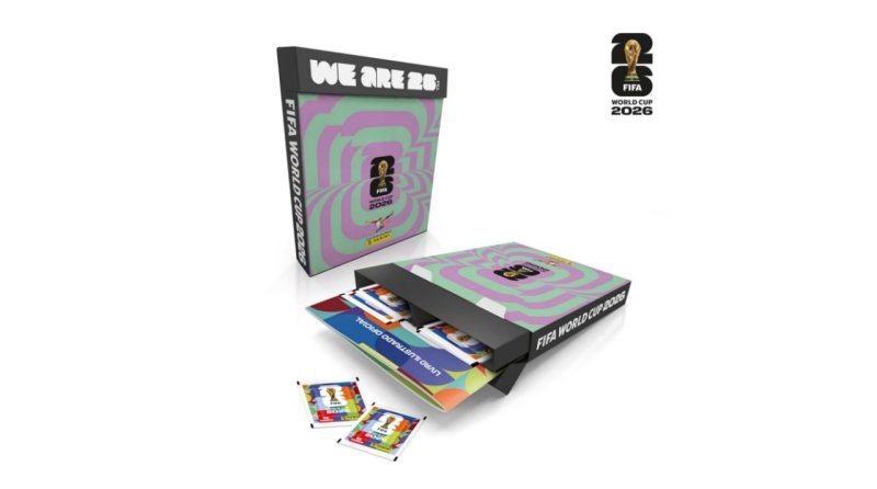 Copa do Mundo da FIFA 2026™ Box Fliptop C/ 1 Álbum Brochura + 30 Envelopes de Figurinhas FIFA WORLD CUP 2026™