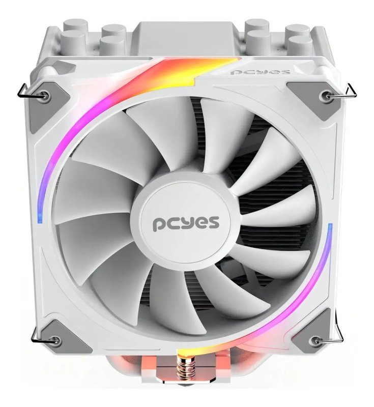 Cooler Para Processador Pcyes Frost Pulse Argb White Ghost
