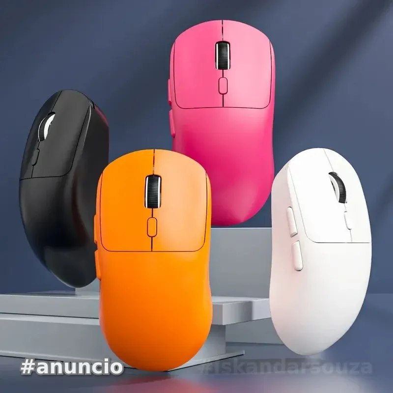 5x Mouse sem fio genérico Bluetooth & 2.4Ghz